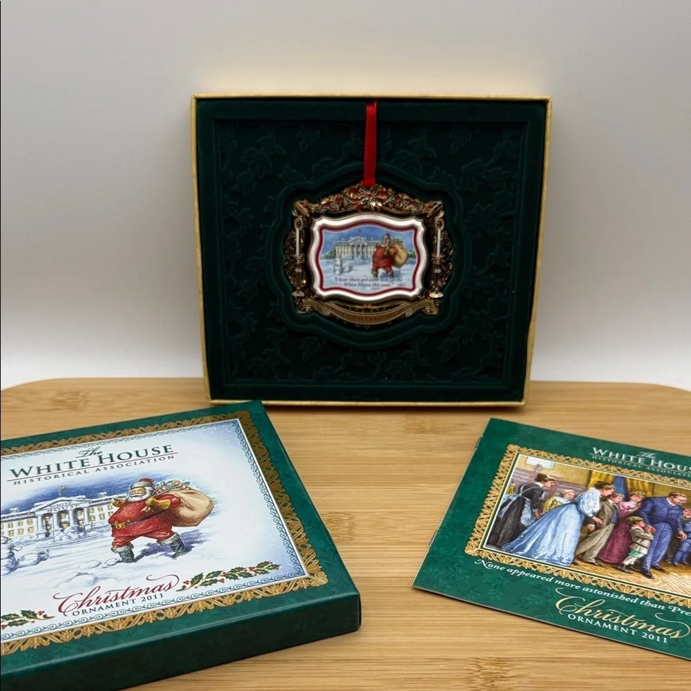 2011 White House Historical Association Christmas Ornament